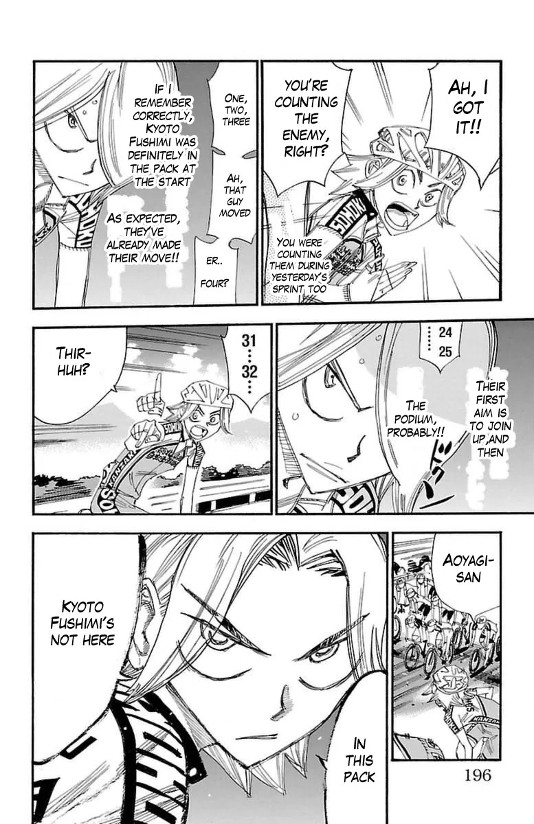 Yowamushi Pedal Chapter 364 page 10