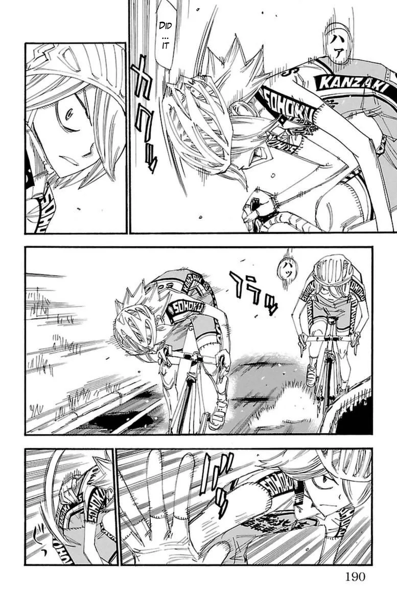 Yowamushi Pedal Chapter 364 page 5