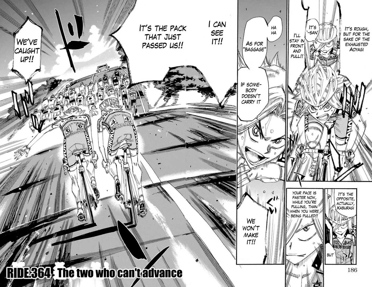 Yowamushi Pedal Chapter 364 page 2