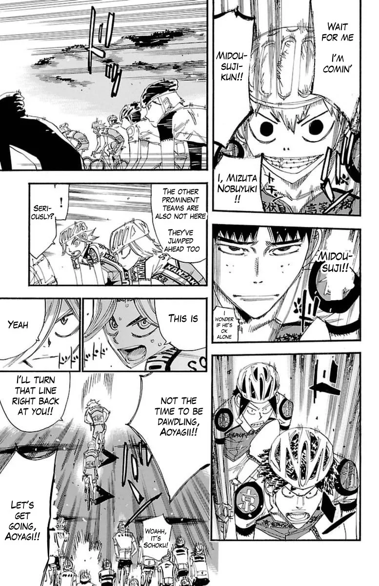 Yowamushi Pedal Chapter 364 page 13