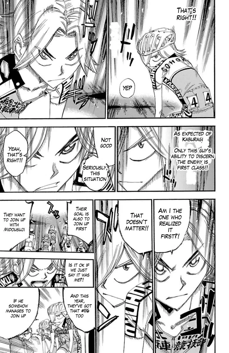 Yowamushi Pedal Chapter 364 page 11