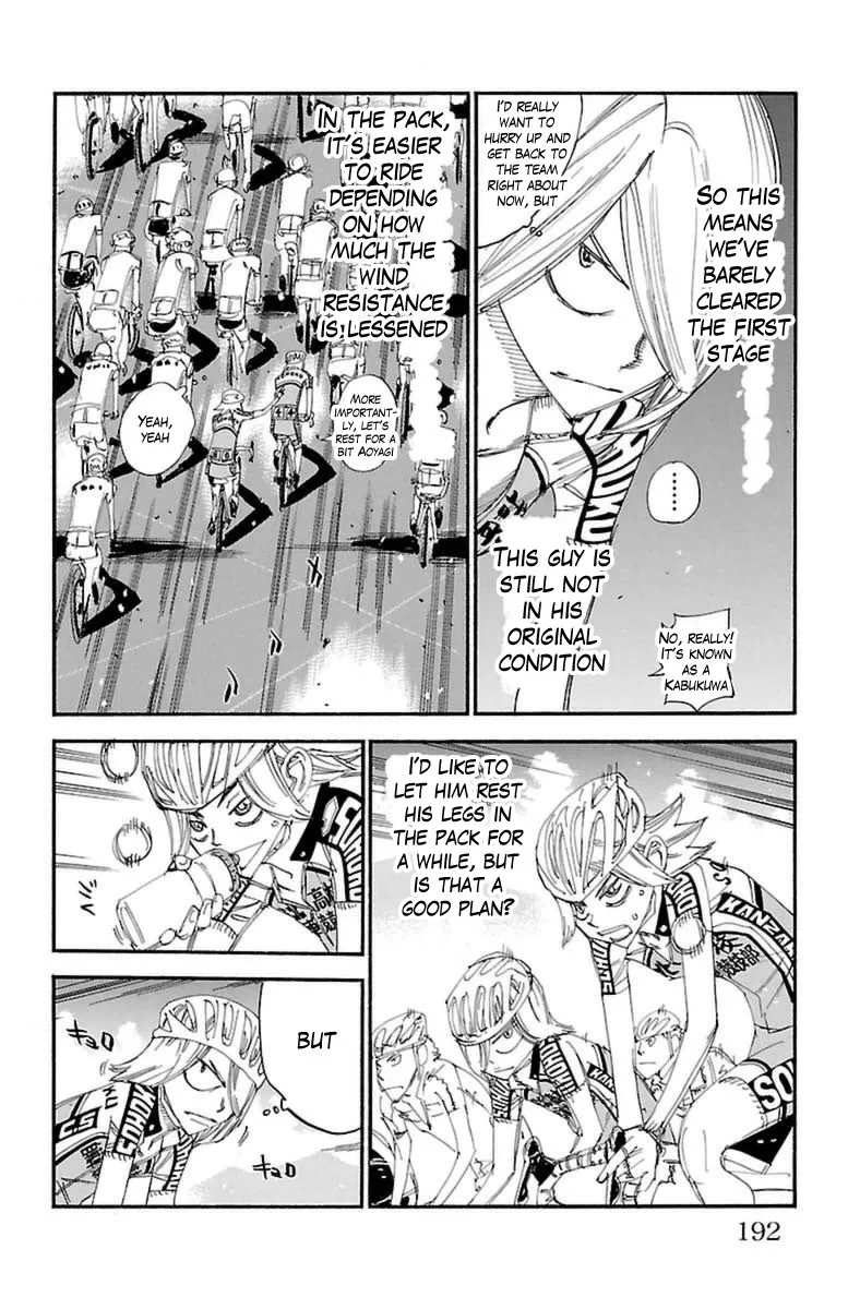 Yowamushi Pedal Chapter 364 page 7