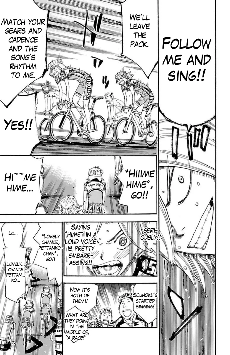 Yowamushi Pedal Chapter 365 page 18
