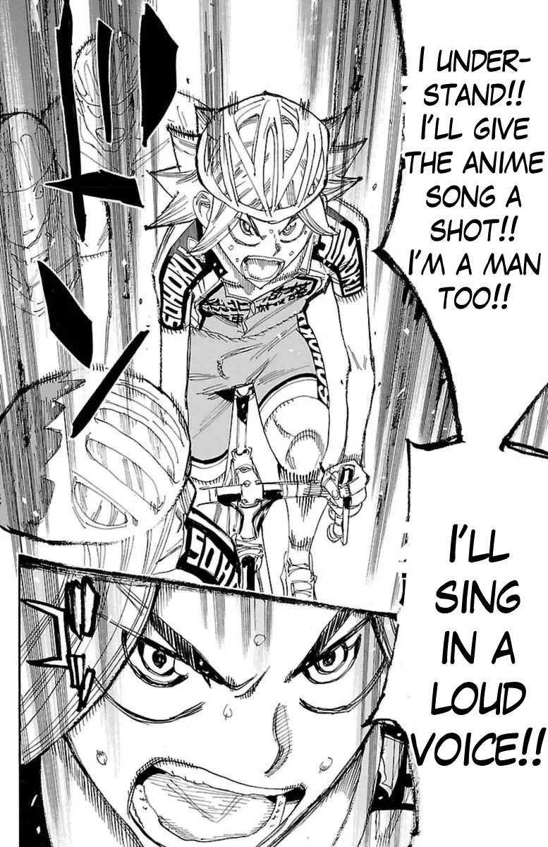 Yowamushi Pedal Chapter 365 page 17