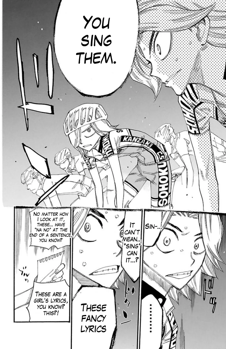 Yowamushi Pedal Chapter 365 page 7