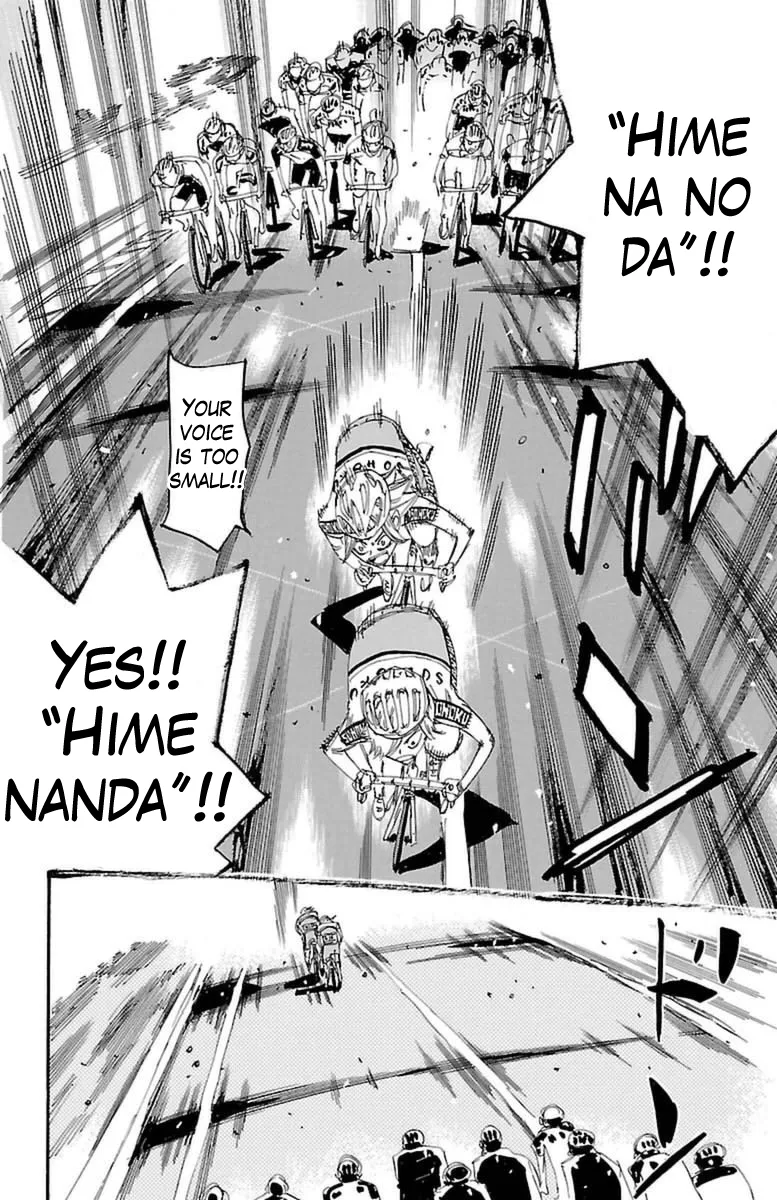 Yowamushi Pedal Chapter 365 page 21