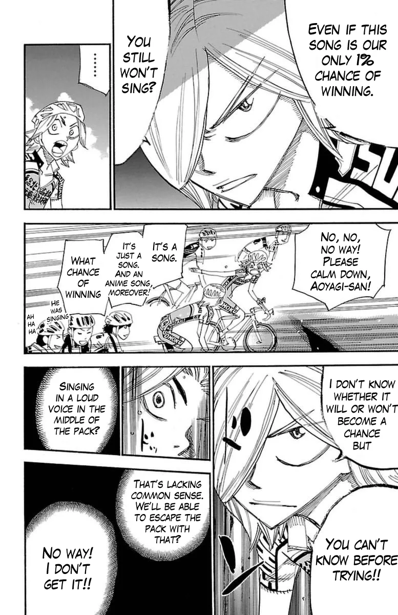 Yowamushi Pedal Chapter 365 page 15