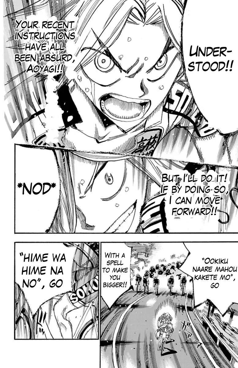 Yowamushi Pedal Chapter 365 page 23