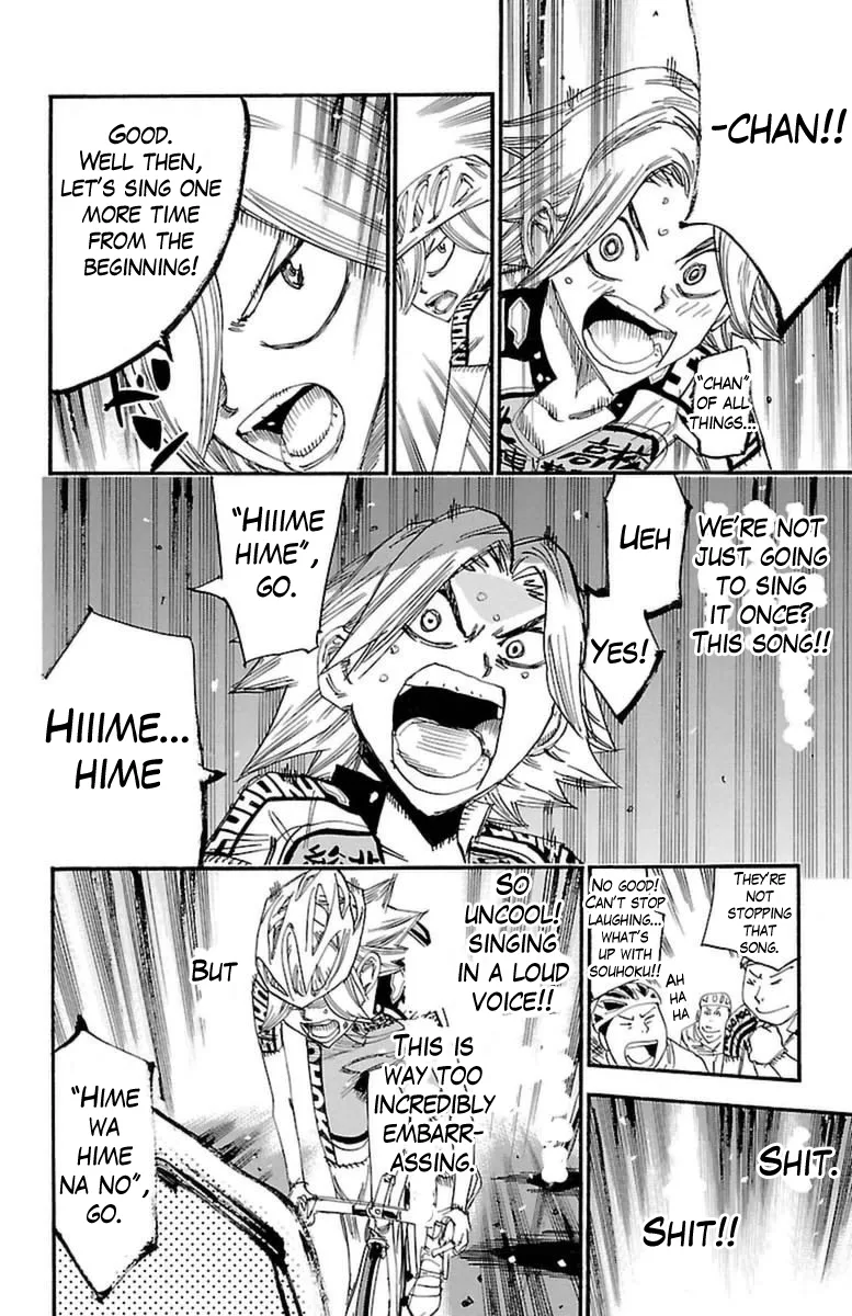 Yowamushi Pedal Chapter 365 page 19