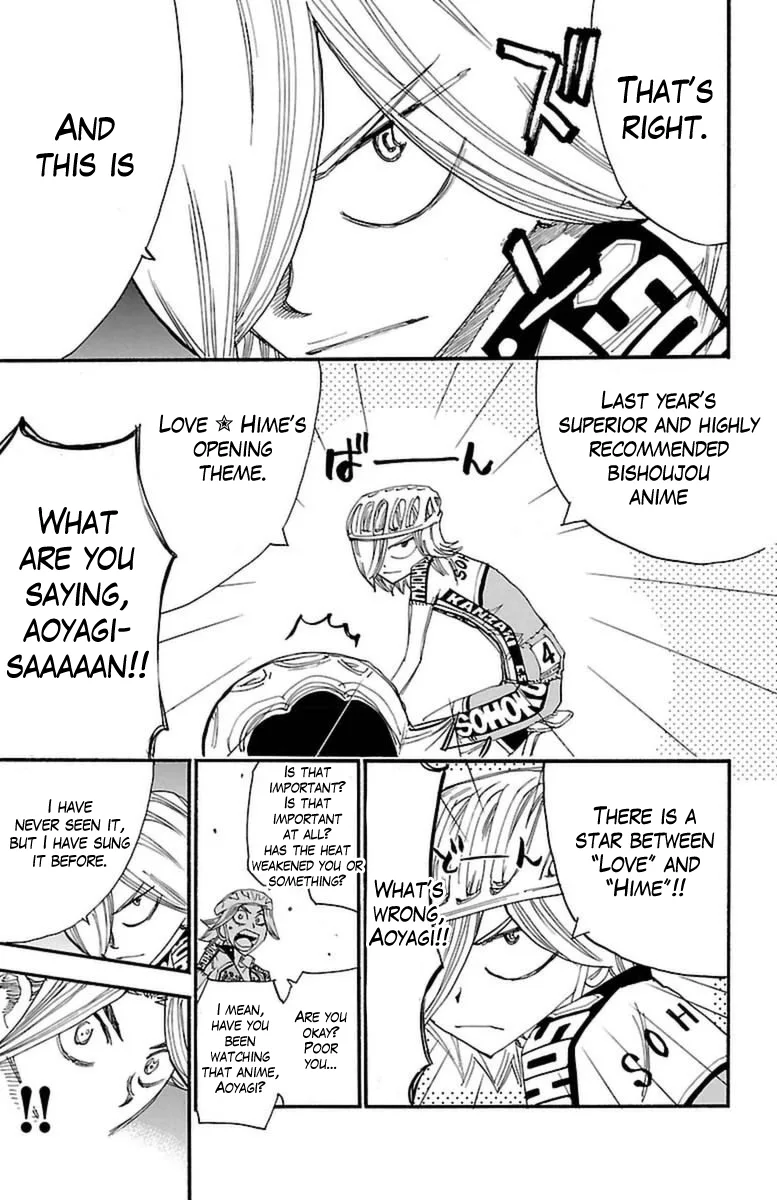 Yowamushi Pedal Chapter 365 page 8