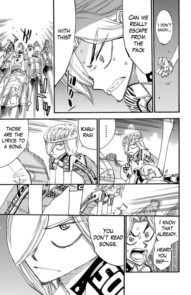 Yowamushi Pedal Chapter 365 page 6