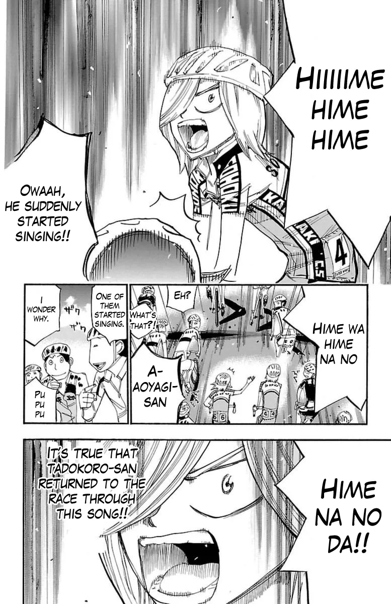 Yowamushi Pedal Chapter 365 page 13