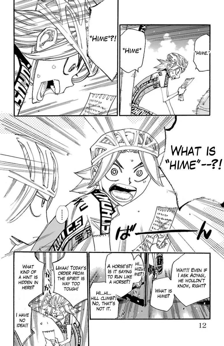 Yowamushi Pedal Chapter 365 page 5