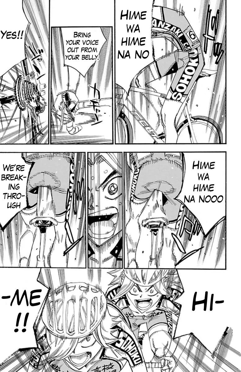 Yowamushi Pedal Chapter 365 page 24