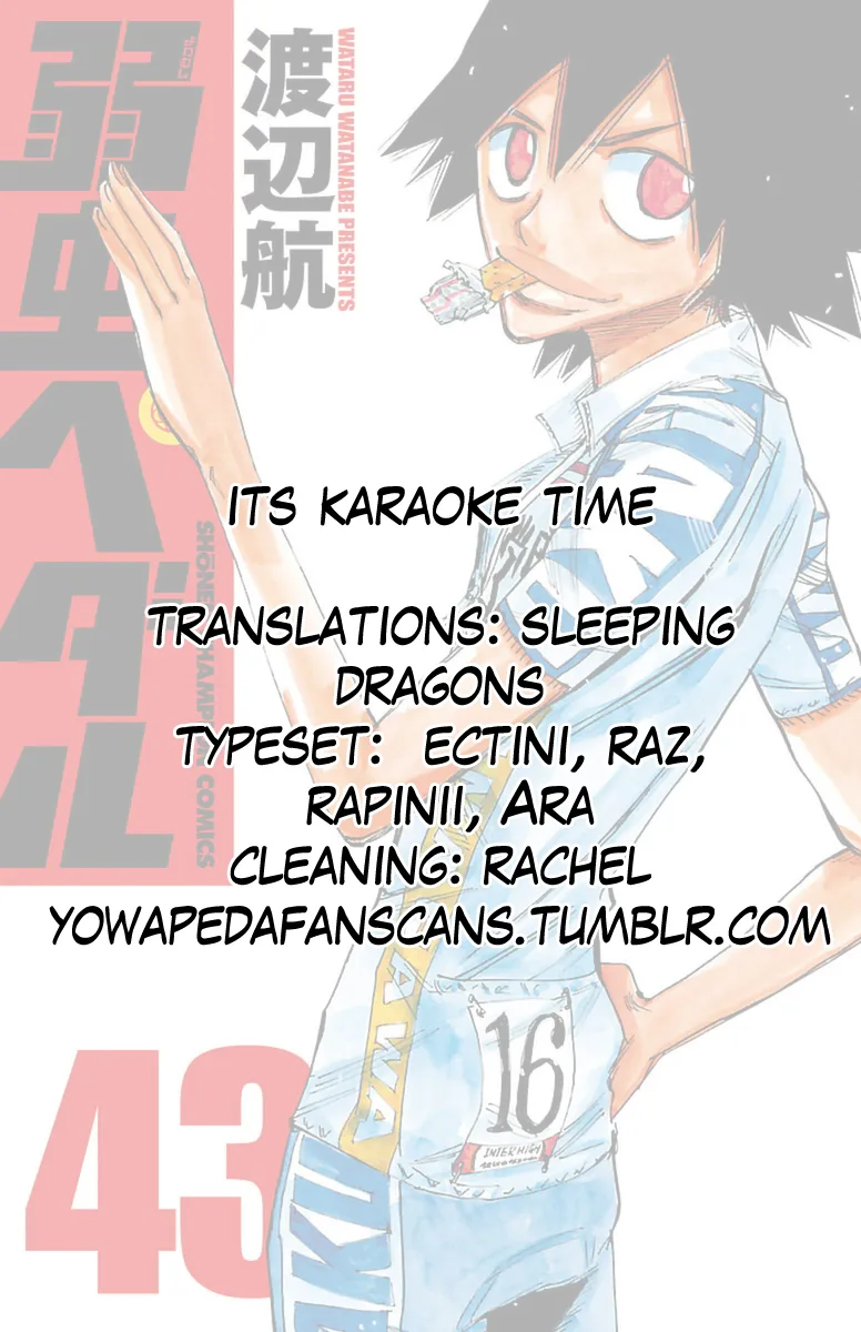 Yowamushi Pedal Chapter 365 page 28