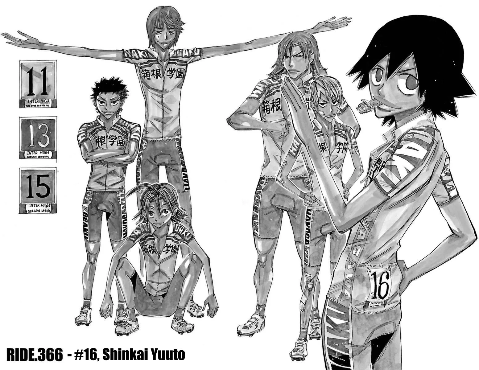 Yowamushi Pedal Chapter 366 page 2