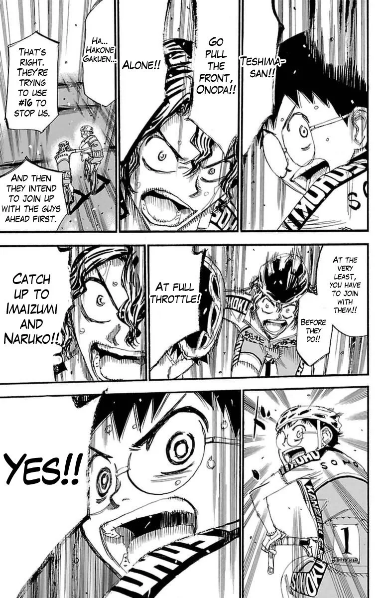 Yowamushi Pedal Chapter 366 page 13