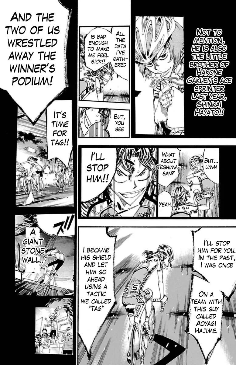 Yowamushi Pedal Chapter 366 page 15