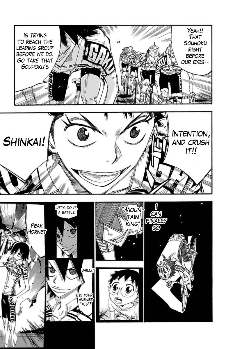 Yowamushi Pedal Chapter 366 page 8