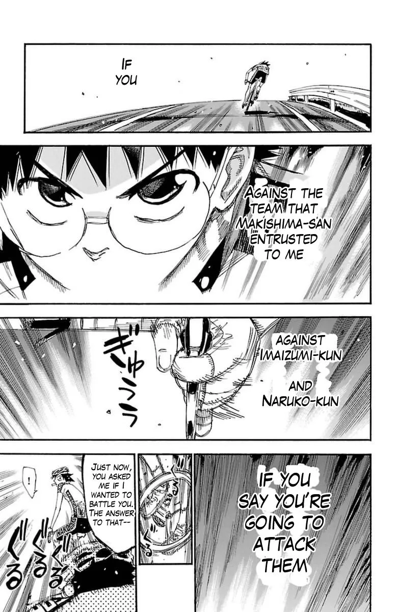 Yowamushi Pedal Chapter 367 page 13