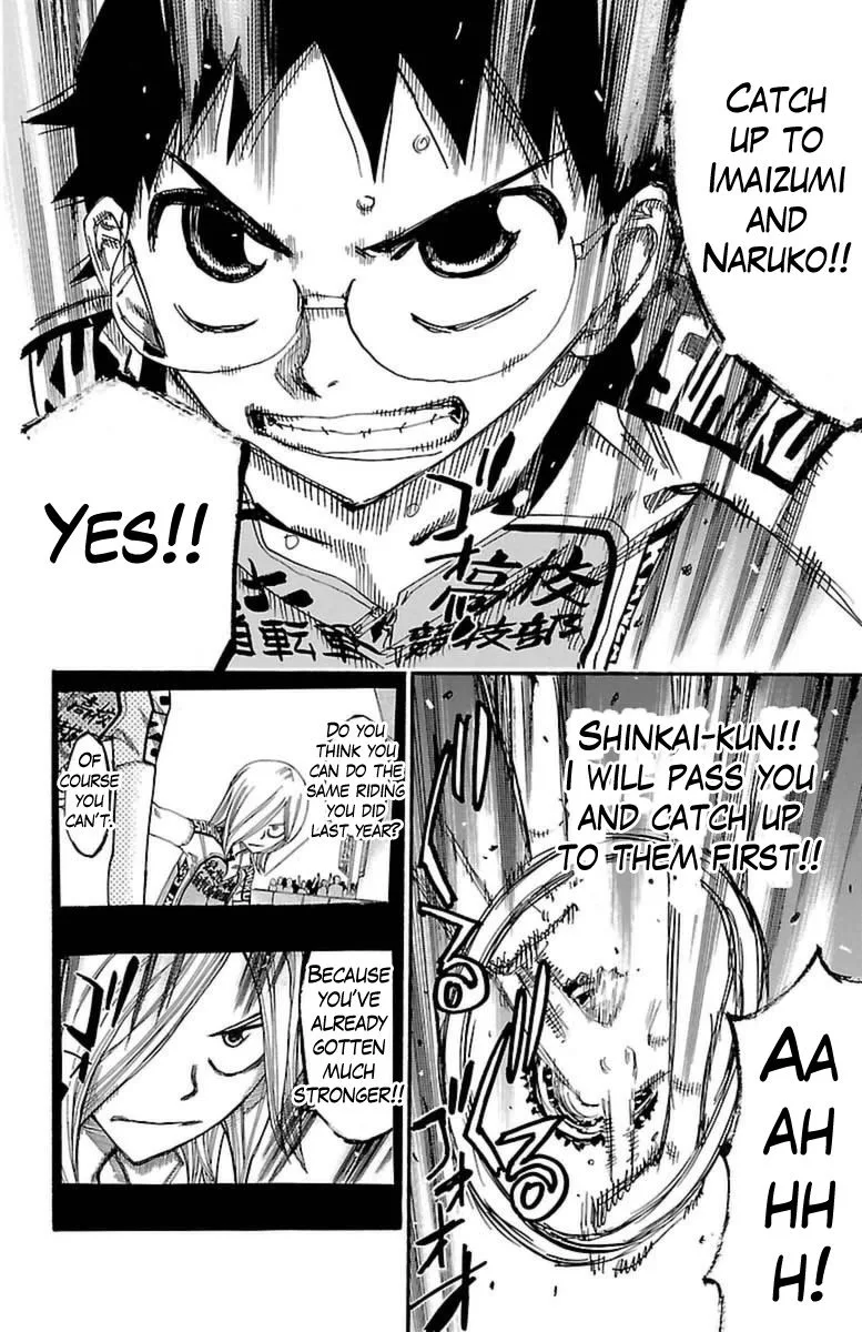 Yowamushi Pedal Chapter 367 page 8