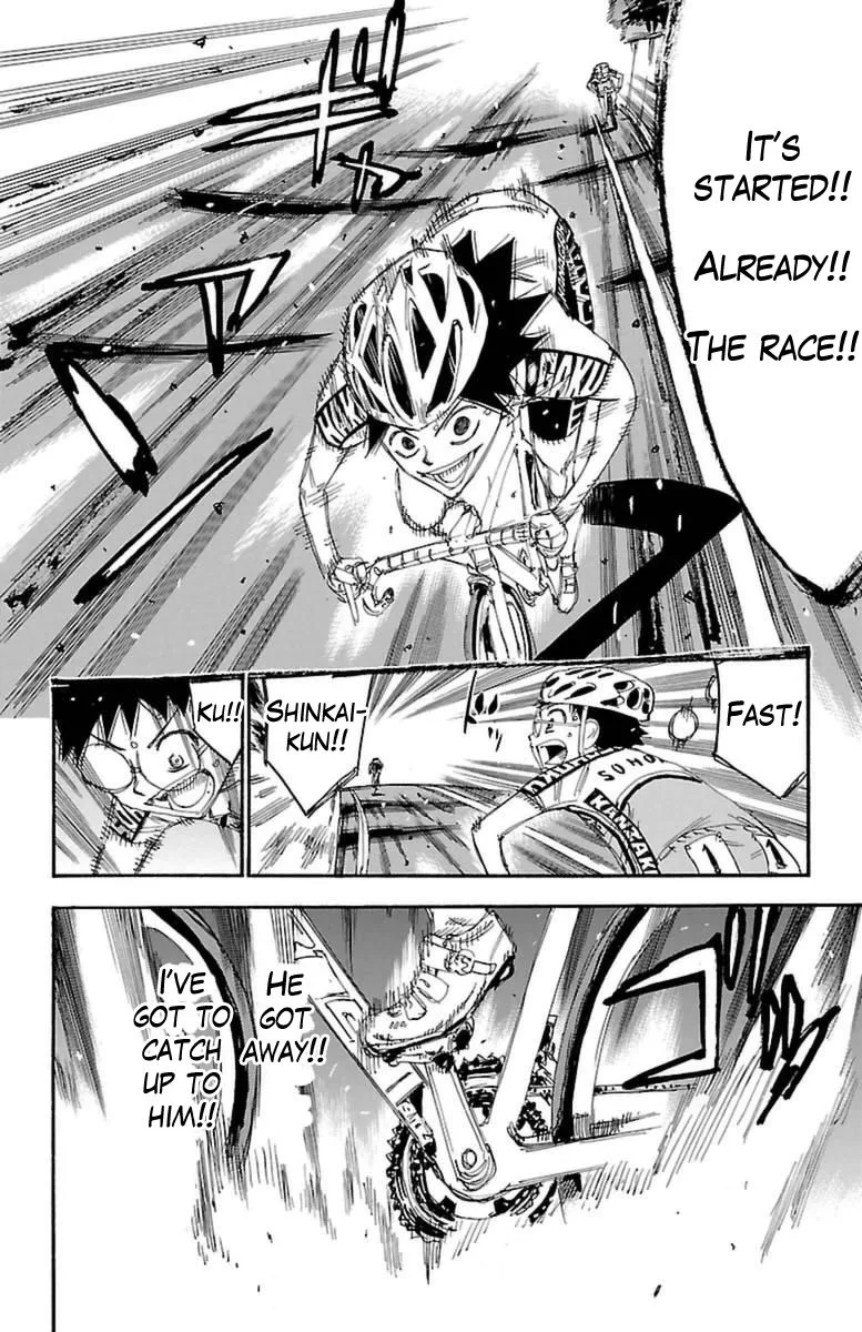 Yowamushi Pedal Chapter 367 page 6