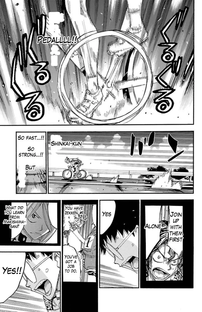 Yowamushi Pedal Chapter 367 page 7