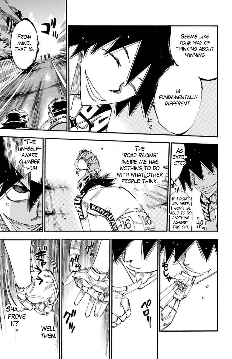 Yowamushi Pedal Chapter 369 page 10