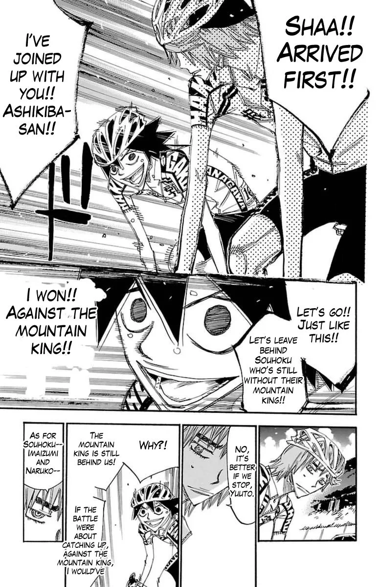 Yowamushi Pedal Chapter 369 page 18