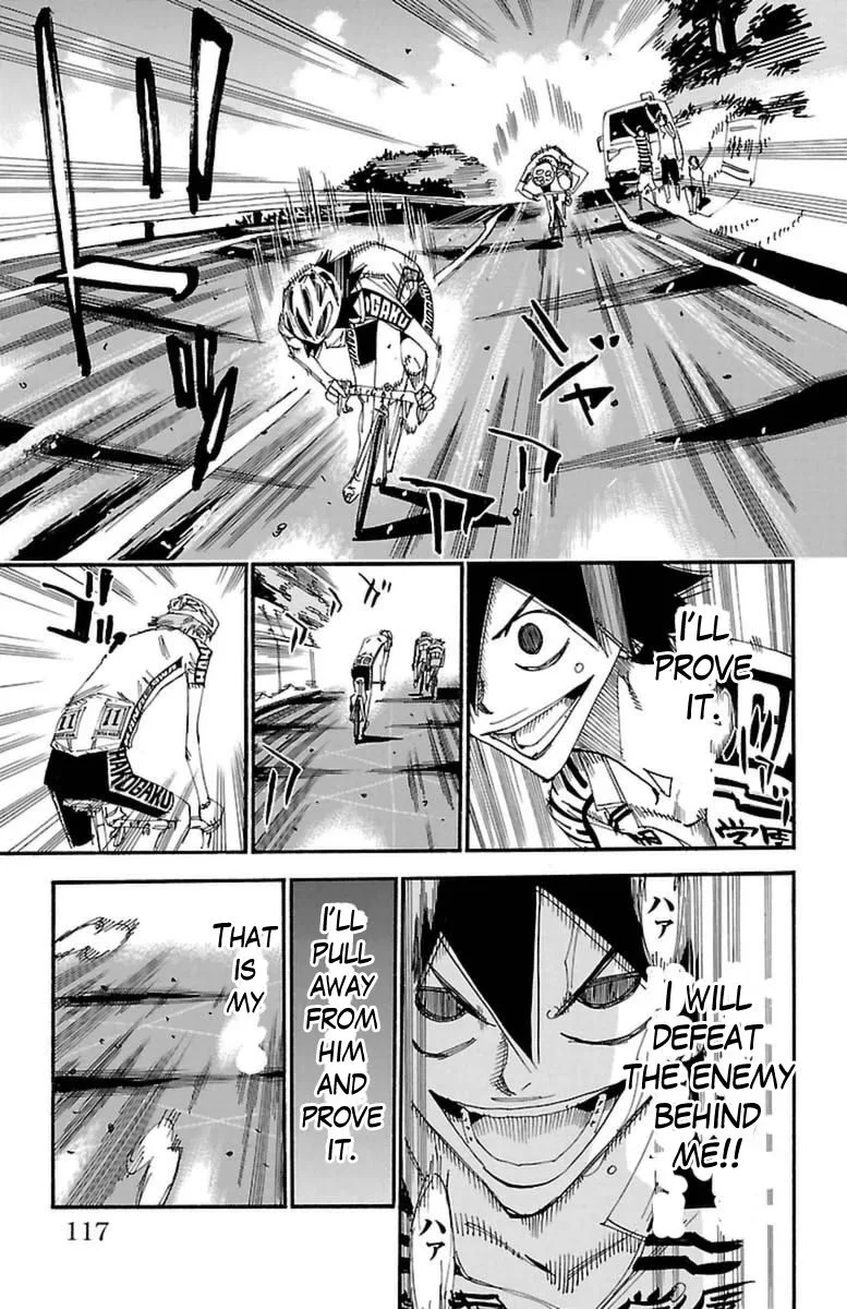 Yowamushi Pedal Chapter 369 page 14