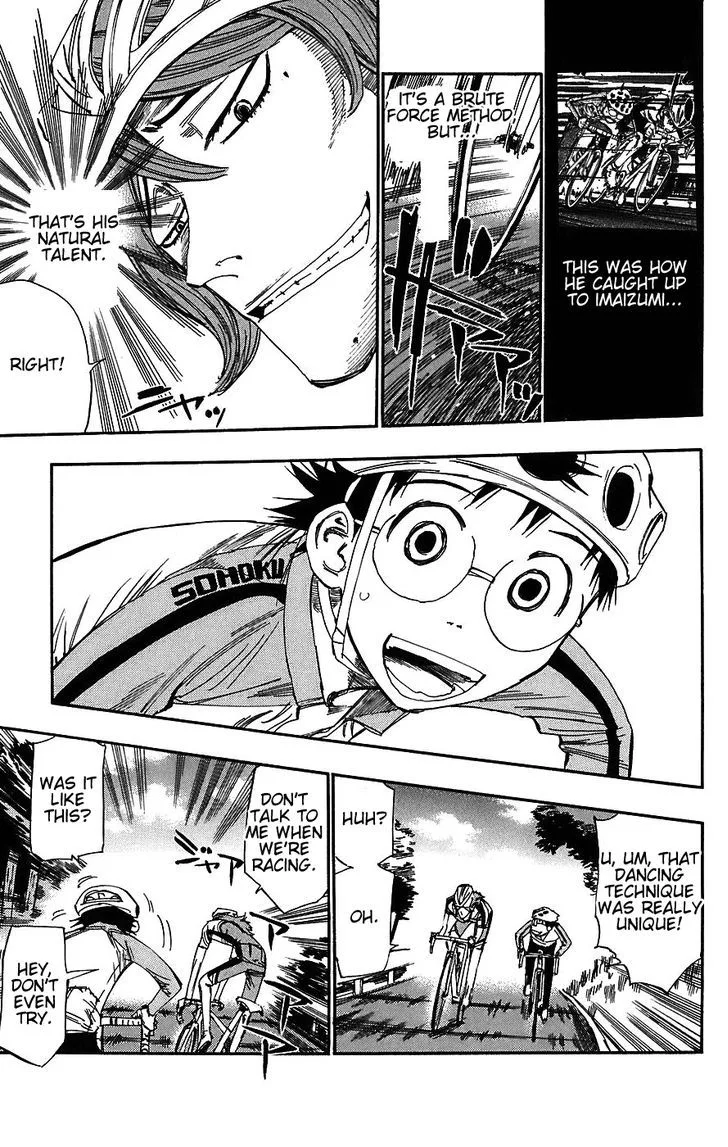 Yowamushi Pedal Chapter 37 page 8