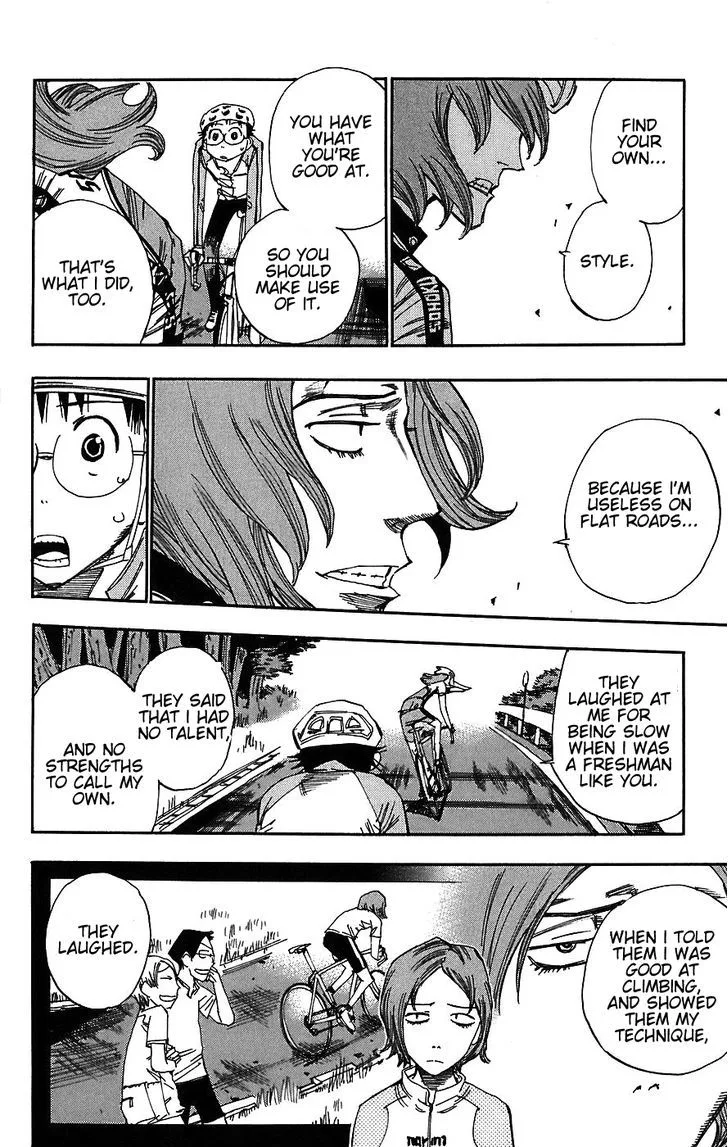 Yowamushi Pedal Chapter 37 page 15