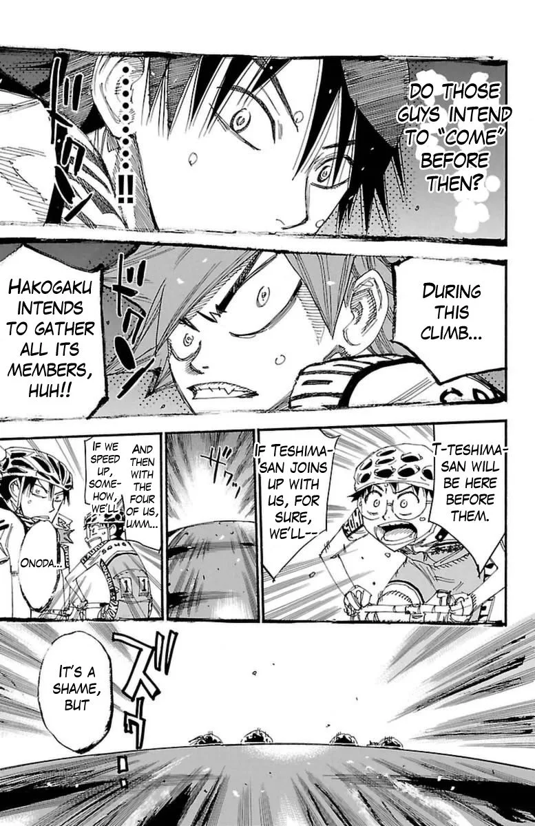 Yowamushi Pedal Chapter 370 page 10