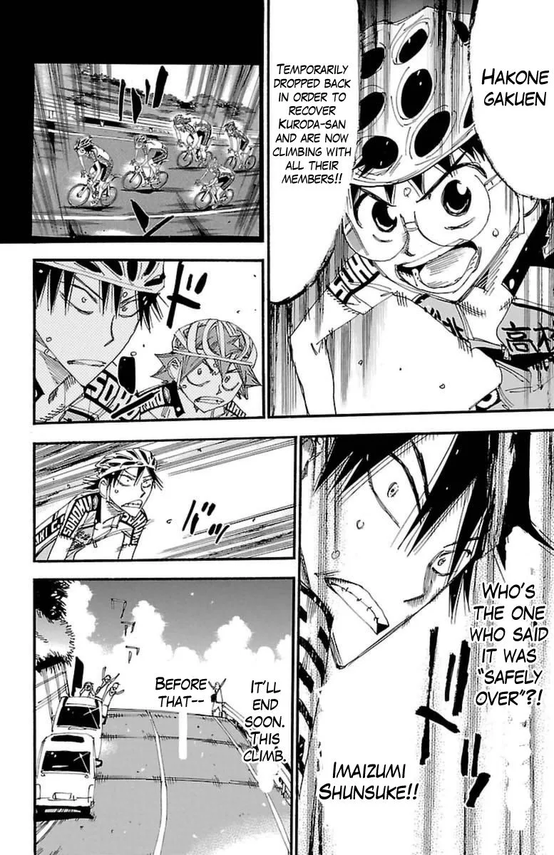 Yowamushi Pedal Chapter 370 page 9