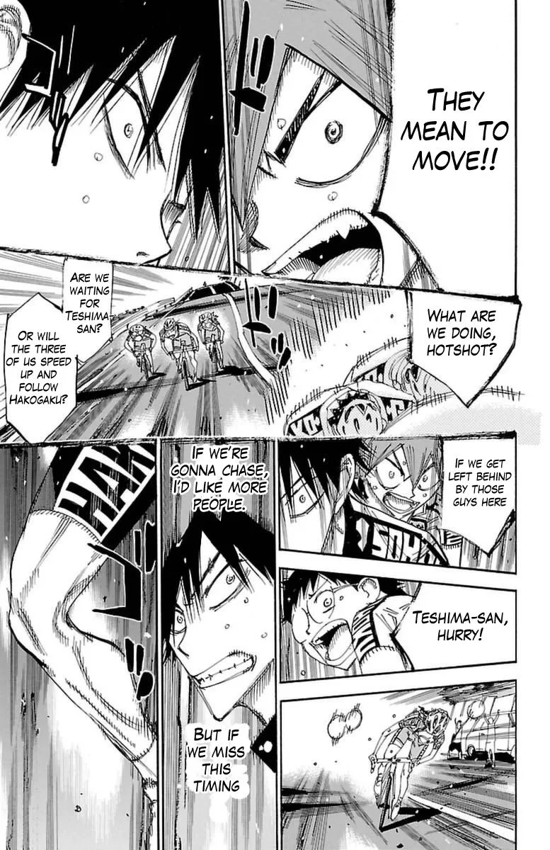 Yowamushi Pedal Chapter 370 page 14