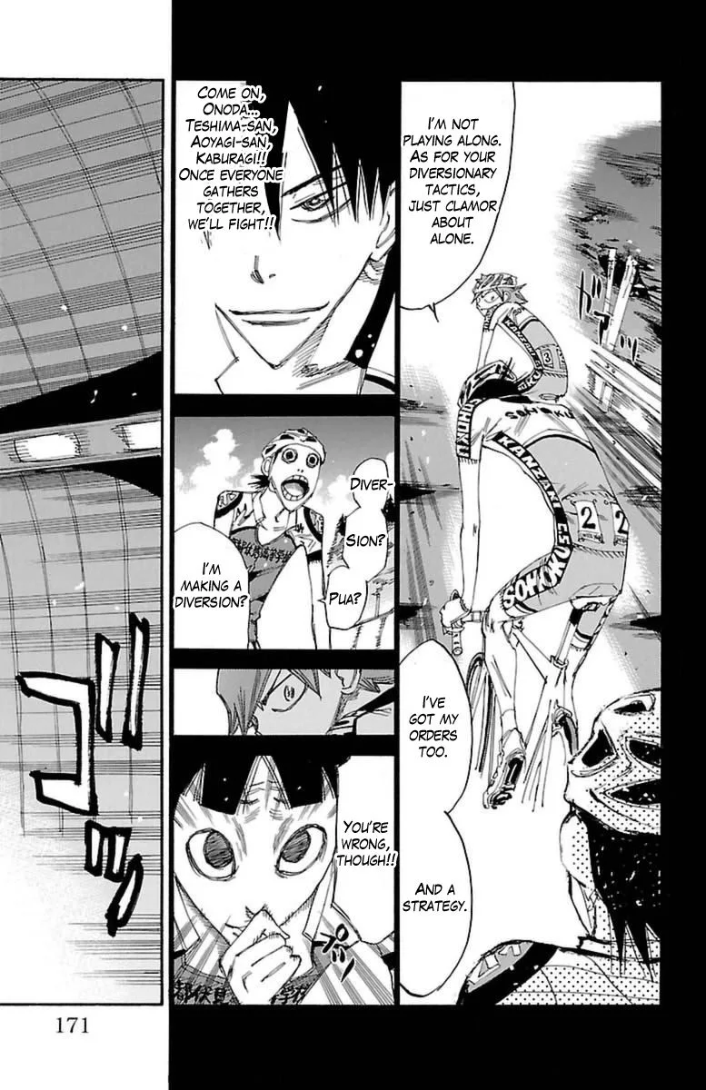 Yowamushi Pedal Chapter 372 page 8