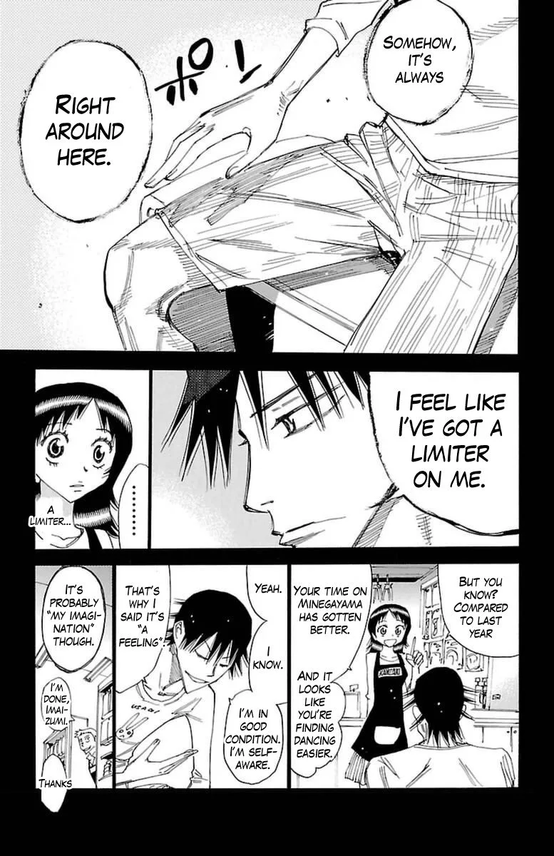 Yowamushi Pedal Chapter 372 page 15