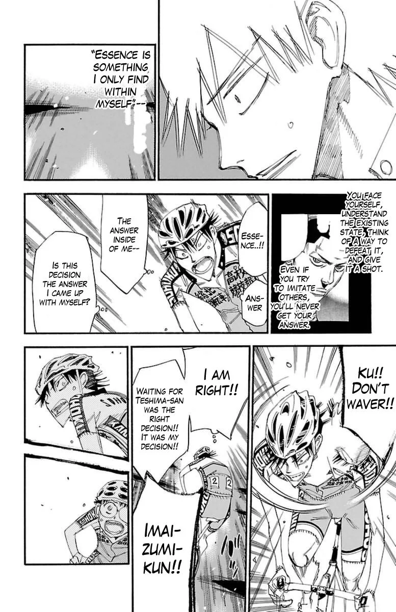 Yowamushi Pedal Chapter 372 page 12