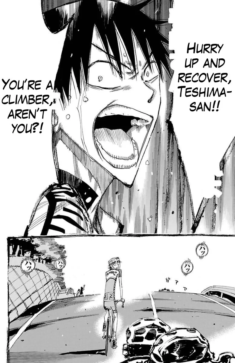 Yowamushi Pedal Chapter 372 page 22