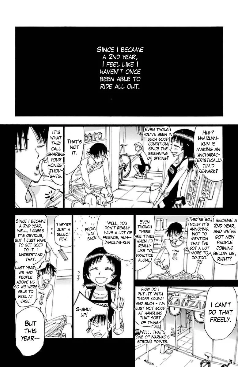 Yowamushi Pedal Chapter 372 page 14