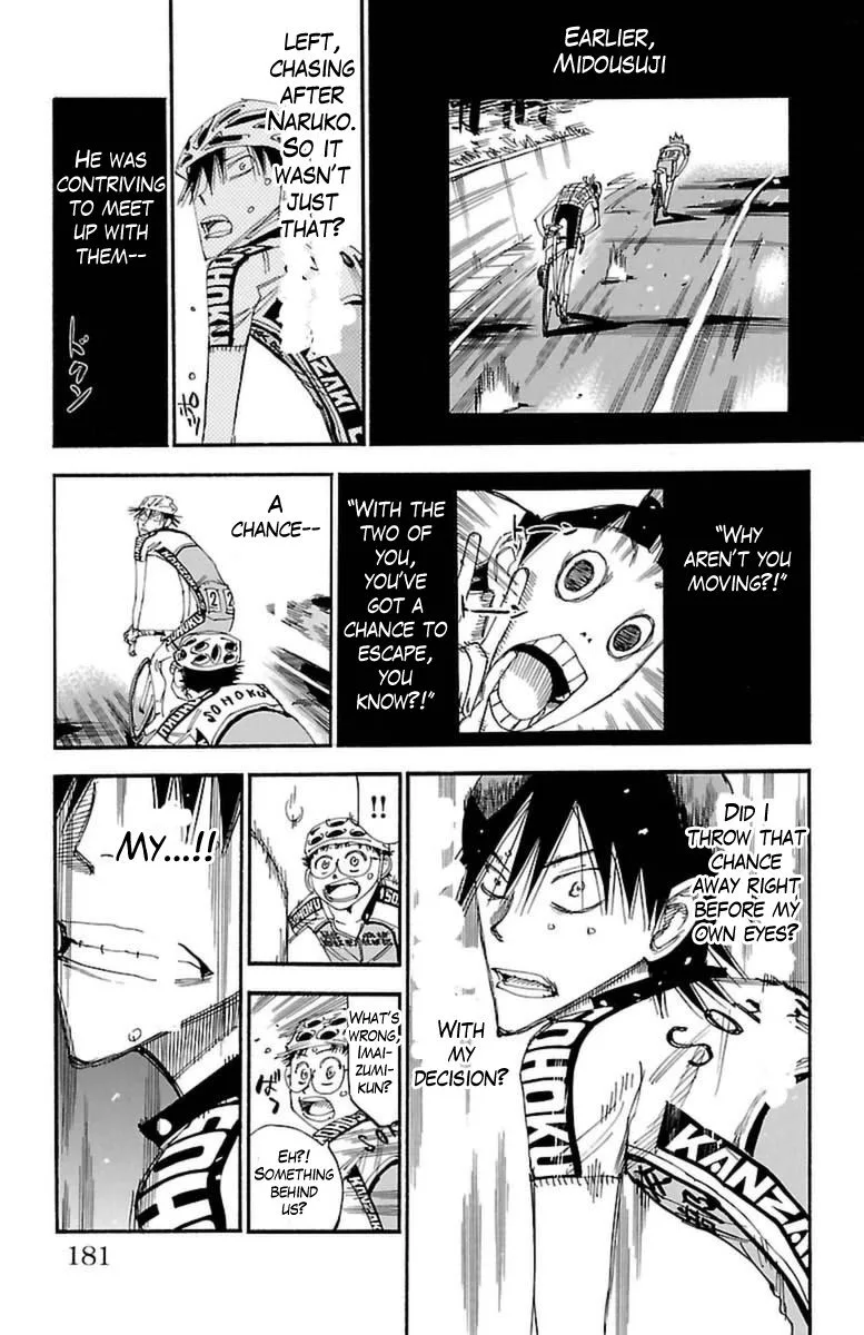 Yowamushi Pedal Chapter 372 page 17