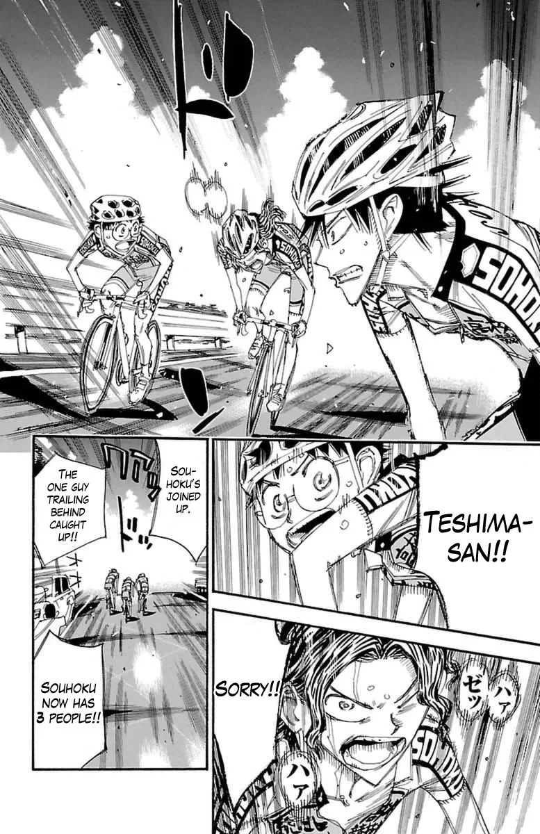 Yowamushi Pedal Chapter 372 page 10