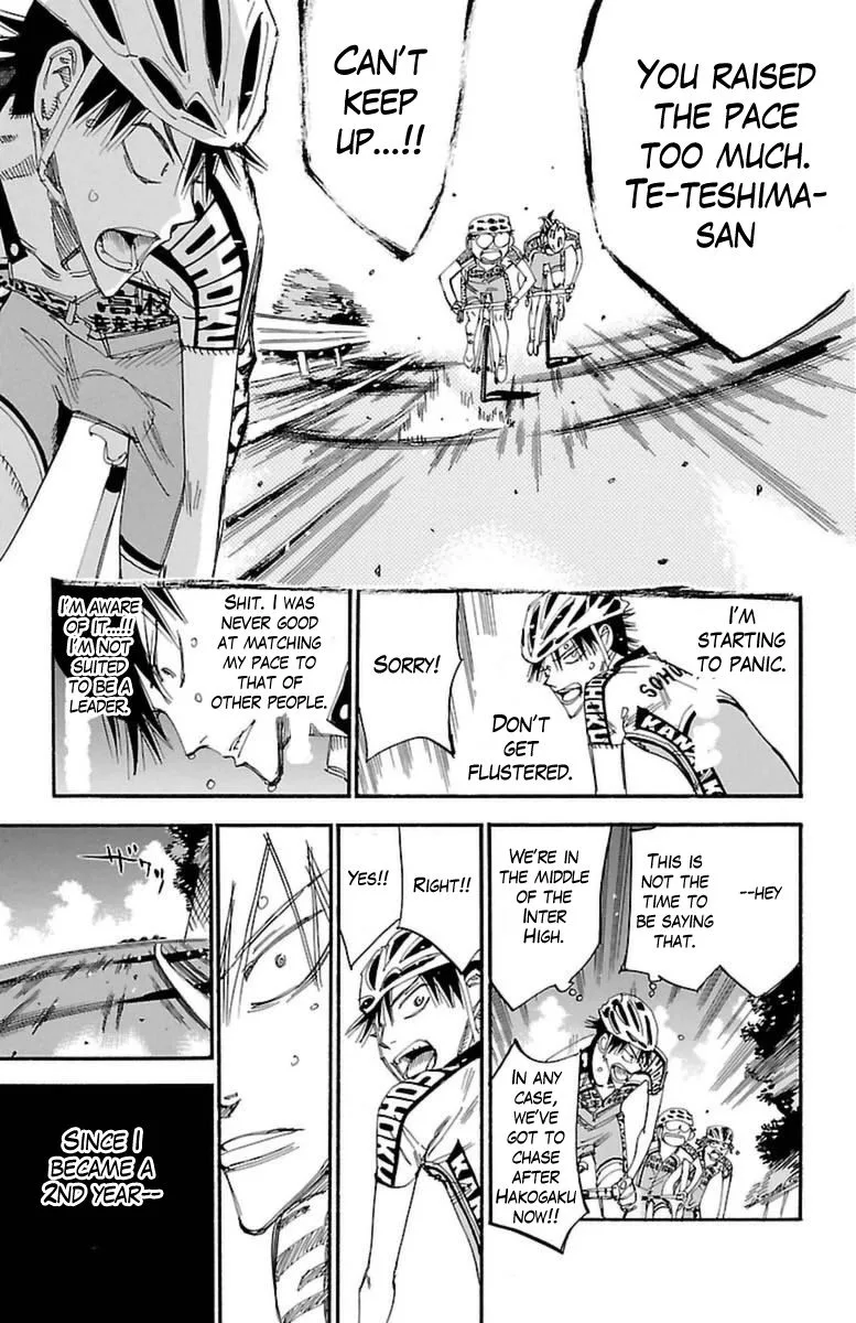 Yowamushi Pedal Chapter 372 page 13