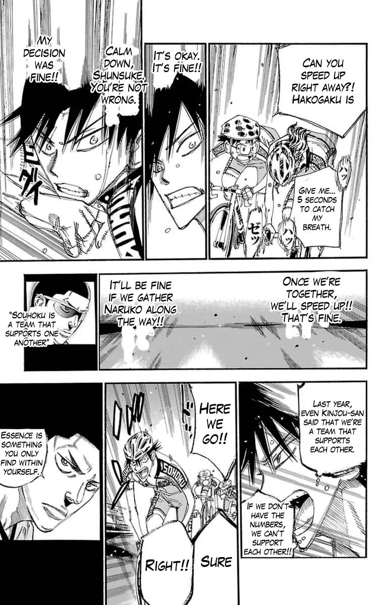 Yowamushi Pedal Chapter 372 page 11