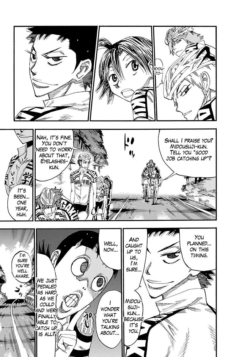 Yowamushi Pedal Chapter 373 page 16
