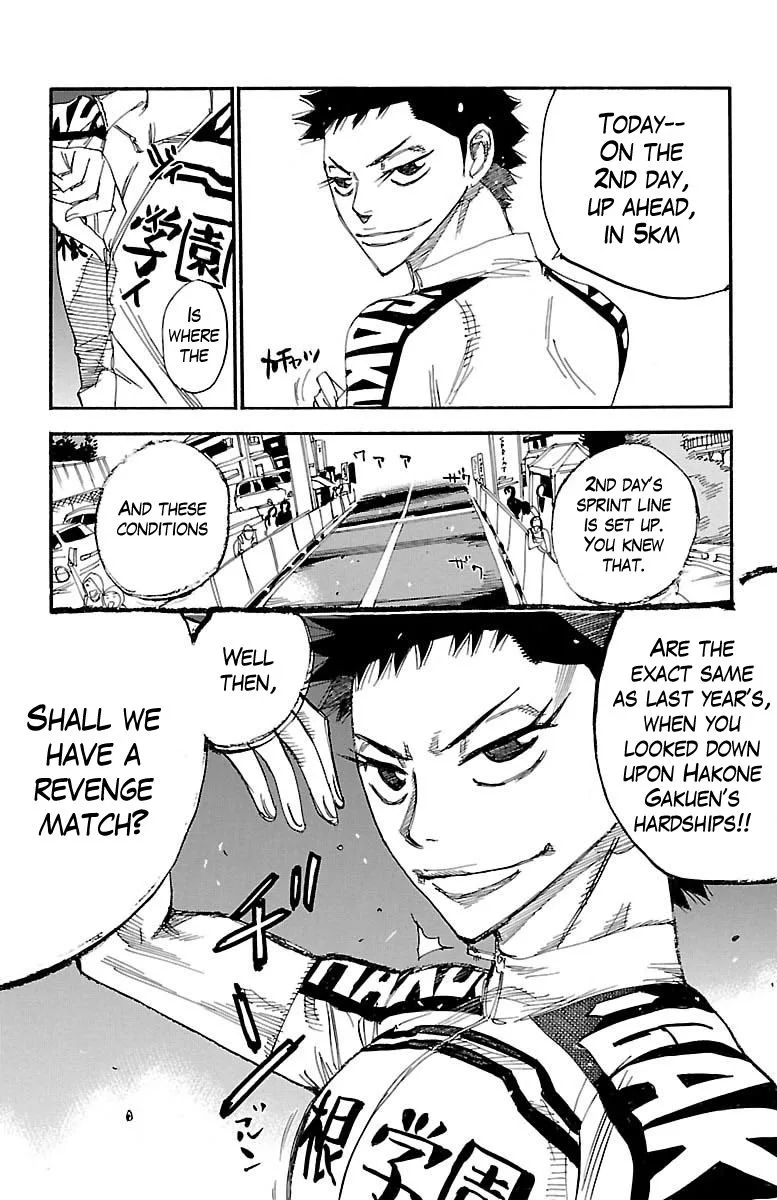Yowamushi Pedal Chapter 373 page 17