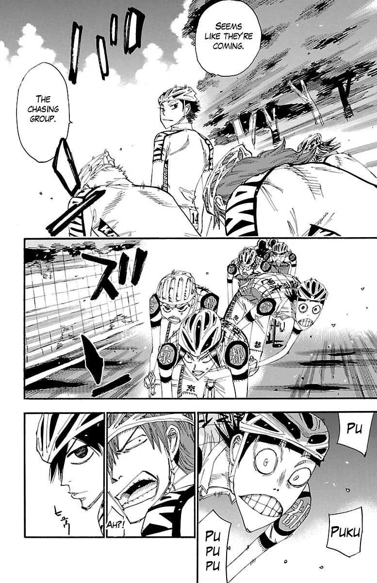 Yowamushi Pedal Chapter 373 page 15
