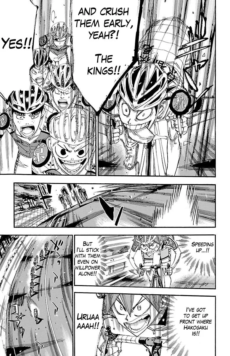 Yowamushi Pedal Chapter 373 page 13