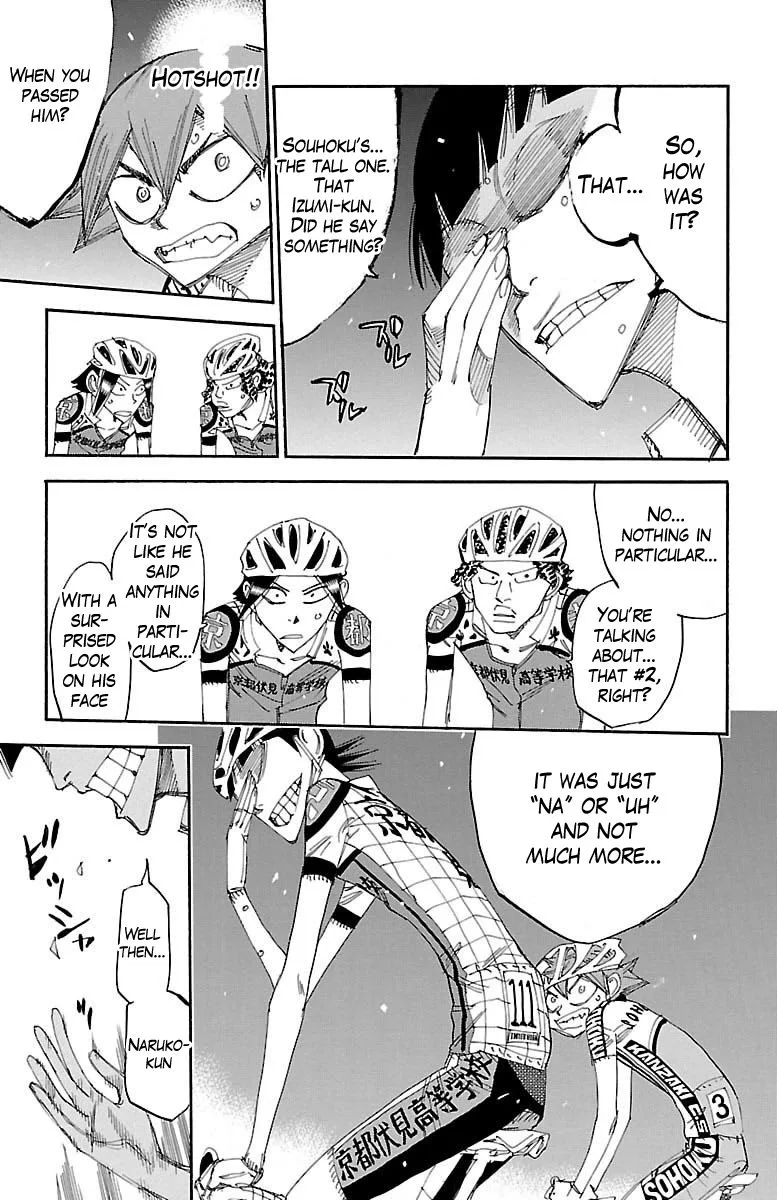 Yowamushi Pedal Chapter 373 page 11