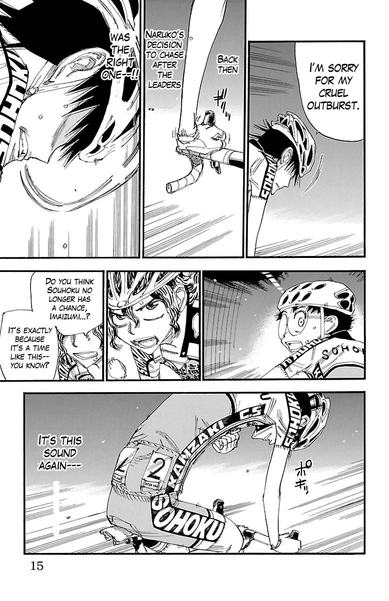 Yowamushi Pedal Chapter 373 page 8